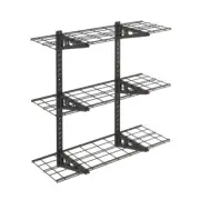 3 Tier 1x3ft Garage Storage Wall Shelving, 12x36inch per Shelf Height Adjusta...