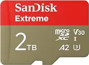 SanDisk Extreme microSDXC UHS-I Card 2TB SDSQXAV-2T00-GH3MA