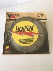 Dynamite lightning 7 1/4 " 18 tooth saw blade vermont american carbide tip