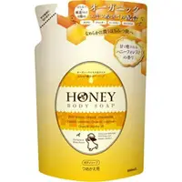 在飛比找PChome24h購物優惠-第一石鹼 蜂蜜保濕沐浴乳-補充包400ml