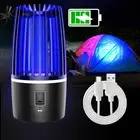 USB Electric Mosquito Killer Lamp Fly Trap Insect Bug Zapper Catcher UV Mozzie