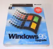 Microsoft Windows 95 Upgrade for Windows and DOS 3.5'' Floppy Disks Sealed