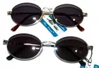 2 Lady tinted Reading glasses power+1.25 Retro styled oval metal frames U.V lens