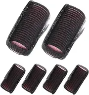 ADOCARN Self-adhesive Hair Rollers Hair Rollers for Women Boys and Girls No Heat Curler Overnight Curls Jumbo Size Random