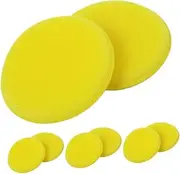 CRILSTYLEO Set of 8 Polishing Pads Car Buffing Pad Set for Car Cleaning Waxing Polishing Wheel No Damage