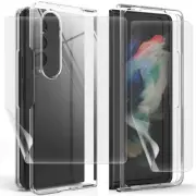 Inner+Outer Soft Hydrogel Screen Protector Cover f Samsung Galaxy Z Fold 4 F936U