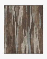245' x 305' | Machine Washable Runner Rug | Kid & Pet Friendly | Indoor Rug | Sylvia Ash & Slate Flatwoven Rug | Ruggable