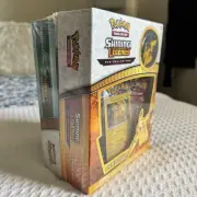Pokemon TCG Shining Legends Pin Collection Pikachu And Marshadow SEALED