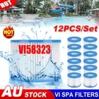 12PCS Replacement Spa Filters Cartridge For Lazy Lay Z Bestway Springs Size AU
