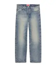 Kenzo Creations Asagao Straight Fit Jeans US34,US30,US31,US32,US33 Gray
