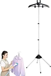 Iron Steam Stand, Handheld Garment Steamer Rack, Handheld Garment Steamer Rack, Iron Stand, Clothes, Standing Fabric Coat Hanger, Height Adjustable Clothes, Steam Ironing Machine Accessories for Home