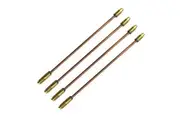 4 x Harris Acetylene Flexible Brazing Welding Tip - Size 3 to 8