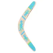 New Wooden Returning Boomerang V shaped Boomerang Outdoor Games Sports Toy FF