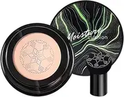 Air Cushion CC Cream Moisturising Concealer Mushroom Head Brush Waterproof Makeup Foundation Moisture BB Cream for Women Girls (Natural)