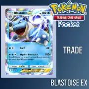 Pokemon TCG POCKET BLASTOISE EX (Trading Card Game) TCGP