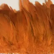 New Orange Schlappen Strung per 10cm - Wholesale Feathers & Craft Supplies