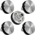 WB03X24360 Knobs for GE Cooktop Knob Range Stainless Steel, 5 PCS Hardware Handl