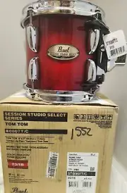 Pearl Session Studio Select Antique Crimson Burst 8x7" Rack Tom Drum NEW Dealer