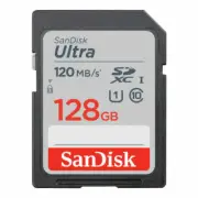 SanDisk Ultra 128GB SDUN4 Class 10 SDXC 120MB/s UHS-I SD Memory Card