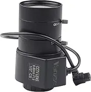 CCTV Camera Varifocal Lens CS Mount DC Drive Auto Iris for CCTV Security Box Camera Network IP Camera SDI Camera (1/3 Inch 6-60mm F1.6)