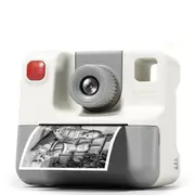 1080P Instant Print Camera for Kids,HD Digital Video Cameras with 3 Rolls Print Paper & 32G Card for Christams Gifts-White