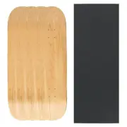 4 Blank Skateboard Decks 7.75" Natural + Griptape