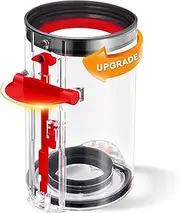 [WYWY.Wide] Upgraded Dust Bin Compatible with Dyson V10 SV12 Vacuum Cleaner Canister, Large Dust Bin Replacements for Dyson Part No. 969509-01