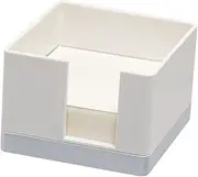 OFFSCH Desk Pen Organizer for Office Memo Pad Holder Box Memo Pad Paper School Supplies Memo Pad
