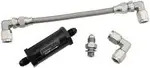 Aeroflow 4G63 Turbo Oil Line Feed Kit Mitsubishi EVo 4-9 - AF30-1006