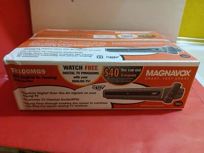 MAGNAVOX DTV Digital to Analog Converter TB100MG9 - Brand New