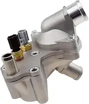 Engine Coolant Thermostat Housing Compatible For Ford Explorer Mercury Mountaineer 2002-2010 2L2Z8592AA
