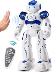 KingsDragon RC Robot Toys for Kids, Gesture & Sensing Programmable Remote Con...