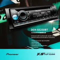 在飛比找蝦皮購物優惠-M1P Pioneer 先鋒【DEH-S5250BT】CD/