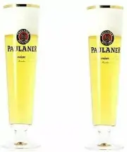 Paulaner Pilsner Flute Glass | Set of 2 Glasses - 33 CL