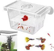 Fish Breeding Box - Crystal Acrylic Fish Breeder Box for Aquarium | Acrylic Hatc