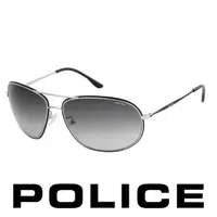 在飛比找PChome24h購物優惠-POLICE 飛行員太陽眼鏡★金屬大框面★ POS8637-