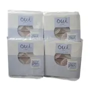 Oui Clear Lids Lot Of 4 Packs Made for Yoplait Yogurt Jars 16 Total