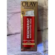 Olay Regenerist Micro-Sculpting Cream Hydrating Moisturizer Broad SPF 30 NEW