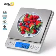 Digital Kitchen Scale With Case Pocket 500/0.01g 3000g/0.1g LCD Display Portable