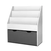 Keezi 3 Tiers Kids Bookshelf Magazine Rack Childre