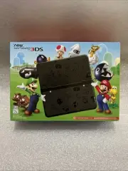 New Nintendo 3DS Super Mario Black Edition Black Friday Limited Release RARE!