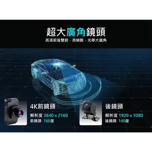 CORAL Vision魔鏡 M9/R9 11吋 CarPlay行車紀錄器 電子後視鏡4K Sony感光元件(贈32G)