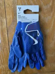 Nike X Kobe Bryant x LA Dodgers Baseball Big Kids Batting Gloves - Youth Large