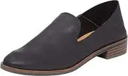 [Lucky Brand] Womens Cahill Slip-on Loafer, Black, 11 C/D US