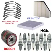 Tune Up Kit Filters Wire Spark Plugs For CHEVROLET CAMARO V8 6.2L 2016-2021