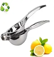 Feilifan Non-electric juice extractors, Heavy Duty Metal Orange Lemon Juicer, Premium Stainless Steel Lemon Press, Large Manual Citrus Press Juicer and Lime Squeezer