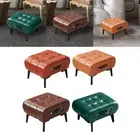 Foot Rest Ottoman Stool Change Shoe Stool Padded Seat Creative Step Stool Foot