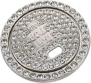 Bling Car Accessories for Women Engine Start Cover Car Ignition Button Cover Rhinestone Switch