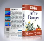 Sega Master System Case - NO GAME - After Burner