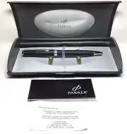 Parker Sonnet B/P Matte Black With Chrome Trim New in Box Product Parker #49797